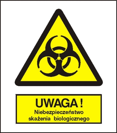 Ostrzeżenie przed skażeniem biologicznym